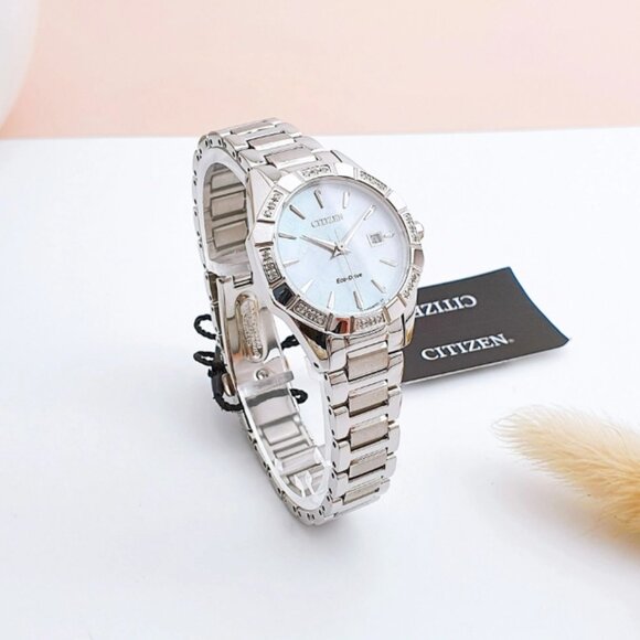 New Citizen Silver Princess 28mm Watch! BEAUTIFUL!